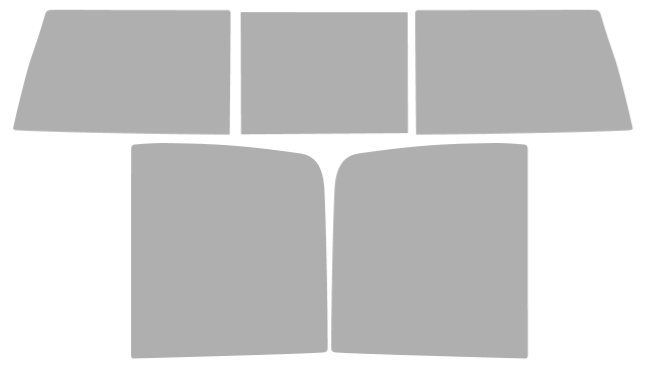 Pre-cut window tint Dodge RAM 1500 Quad (Option 2) 2009-2011