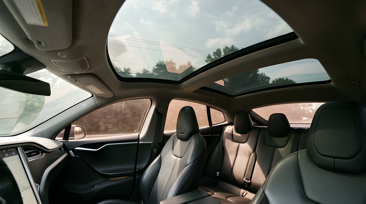 Pre-cut window tint sunroof front+rear Tesla Model S 2014-2022
