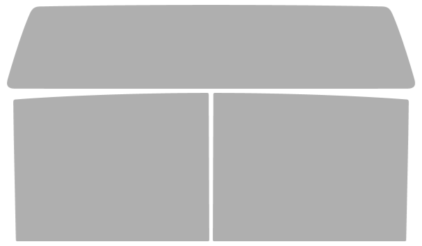 Pre-cut window tint GMC Sierra HD2500/3500 Crew (Option 1) 2020-2026