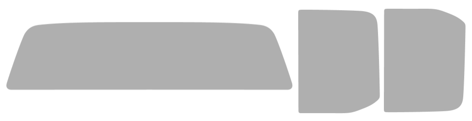 Pre-cut window tint Ford F150 Extended (Option 1) 2015-2026