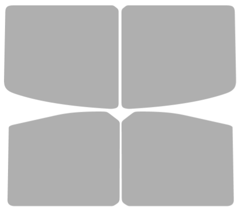 Pre-cut sunroof film GMC Hummer EV 2024-2026