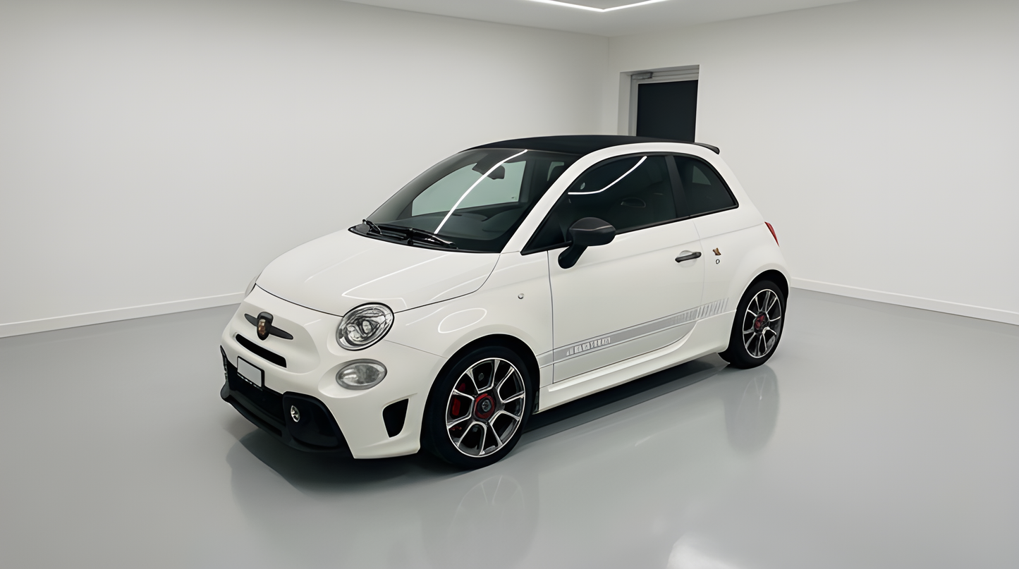 Pre-cut window tint front side windows Abarth 500Ce Cab 2D 2023-