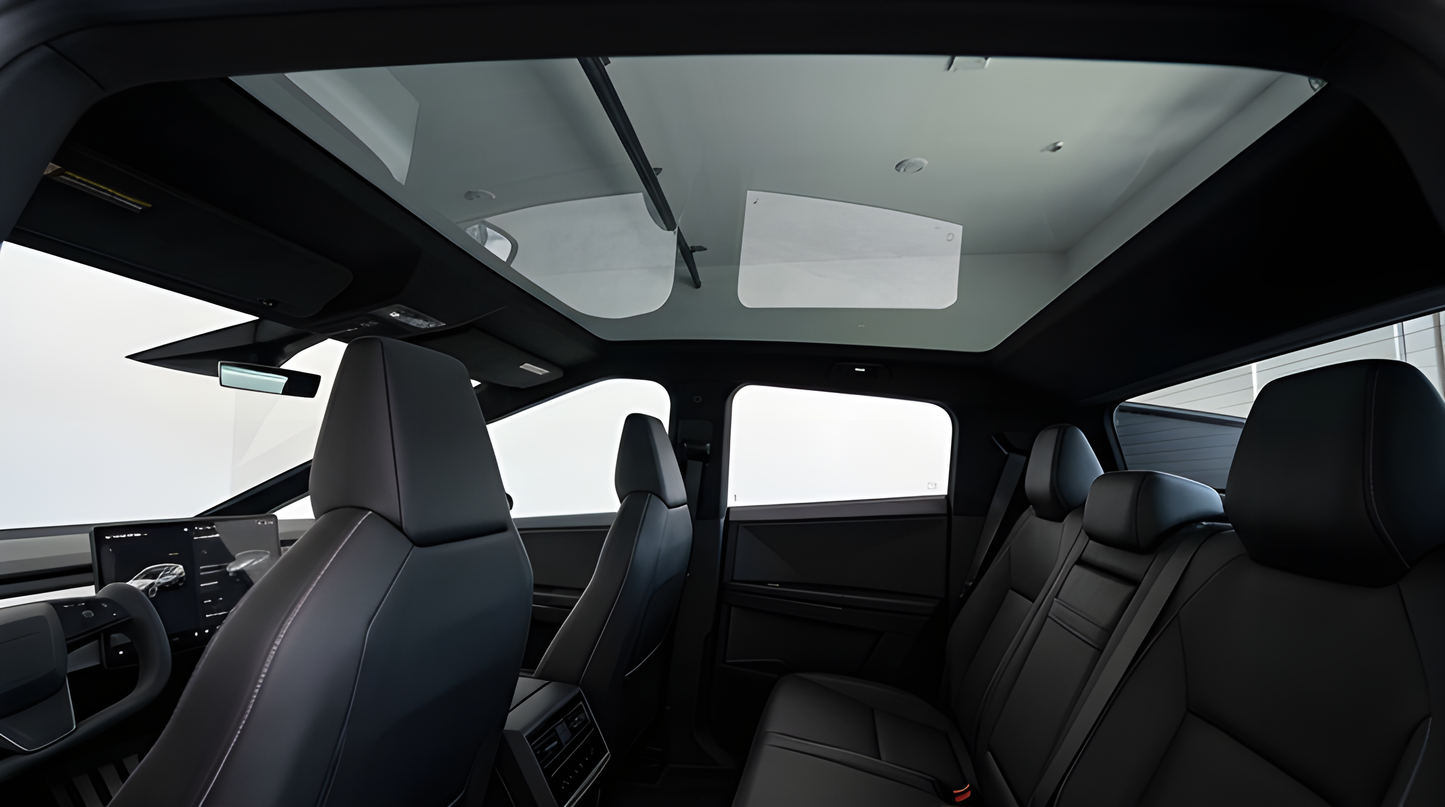 Pre-cut window tint sunroof Tesla Cybertruck 2024-
