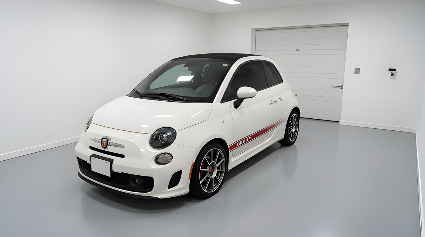 Pre-cut window tint front side windows Abarth 500C Cab 2D 2010-2019