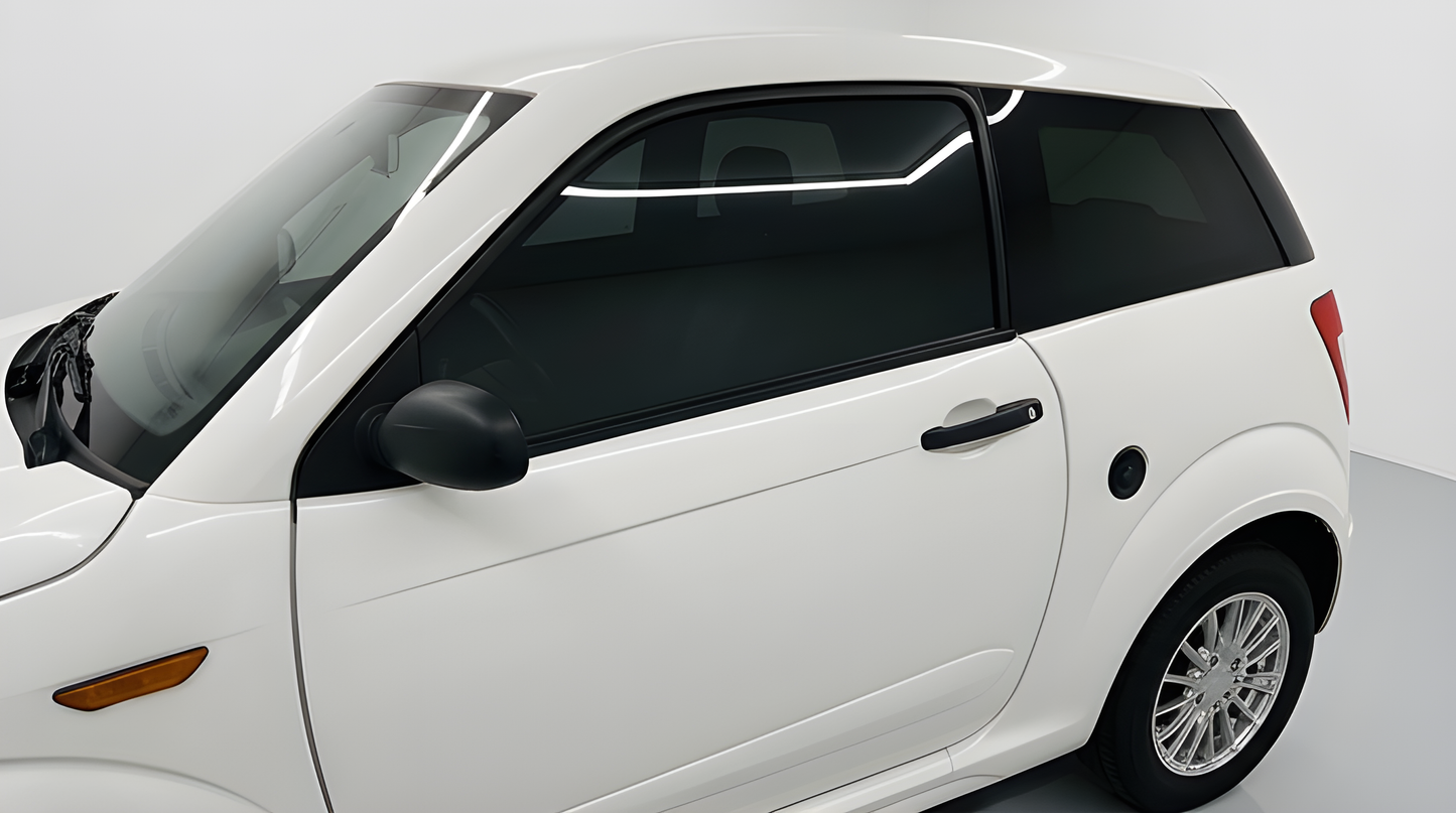 Pre-cut window tint front side windows Ligier Ixo 2010-2015
