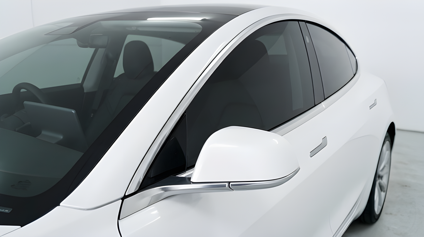Pre-cut sun film front side windows Tesla Model 3 2017-2023