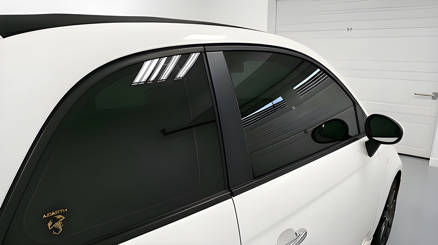Pre-cut window tint front side windows Abarth 500e 3D 2023-