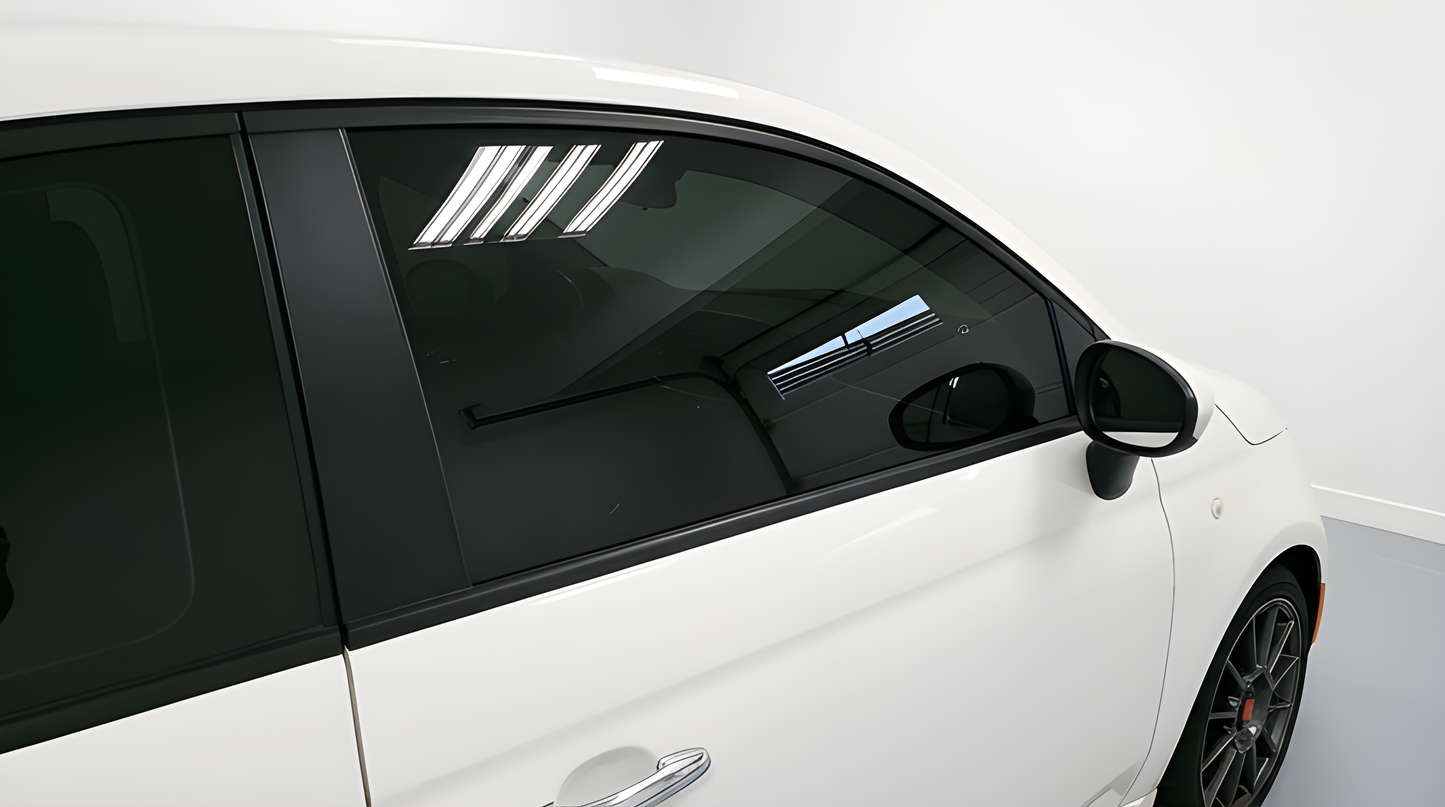 Pre-cut window tint front side windows Abarth 500 3D 2008-2019