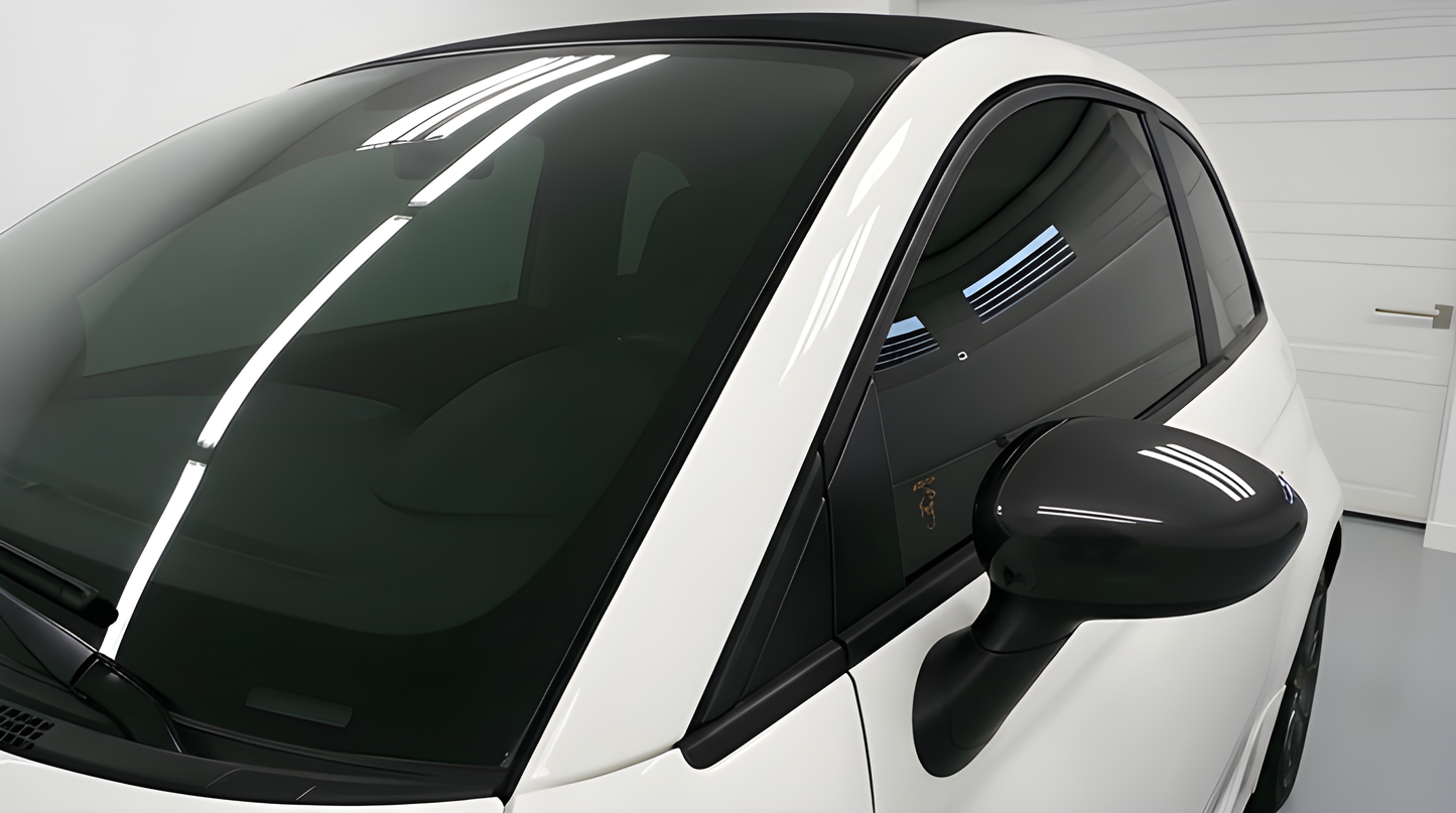 Pre-cut window tint front side windows Abarth 500Ce Cab 2D 2023-